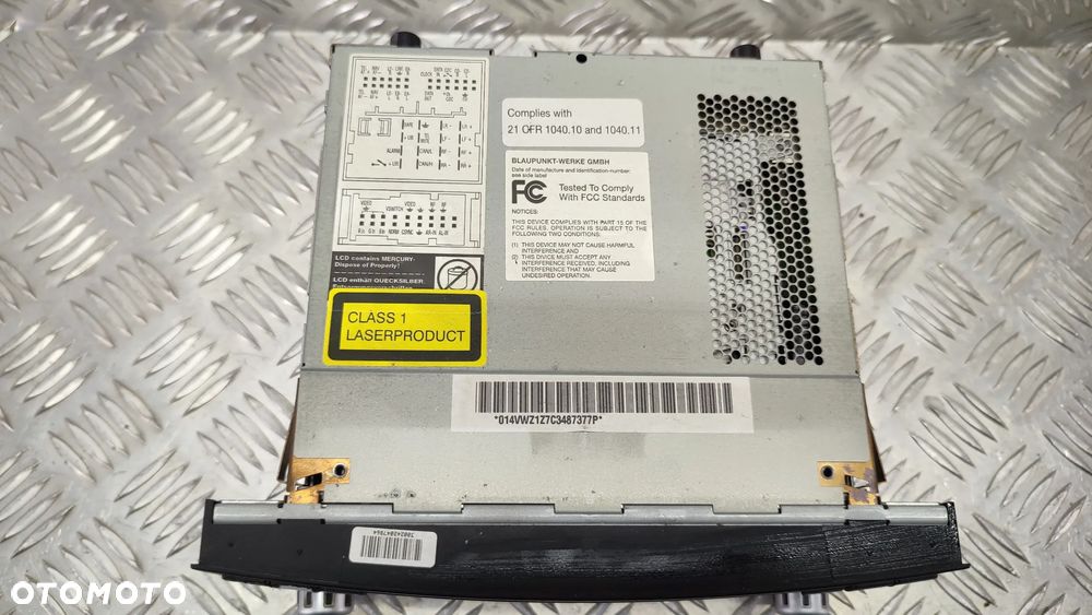 VW TOUAREG 7L 03-09R RADIO CD NAWIGACJA KOD ORYGINAL 7L6035191C 7L6035191 C - 3
