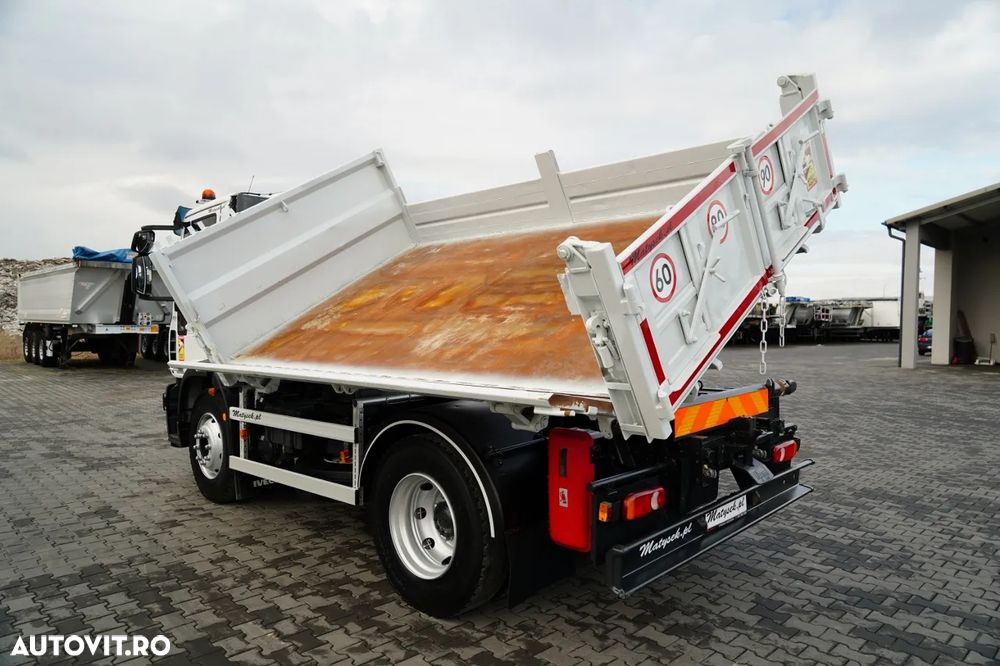 Iveco EUROCARGO 160 E22 / BASCĂLĂTOR 3 DIRECȚII / HIDRODOXIE LATERALĂ / BORDMATIC / EURO 5 EEV - 9