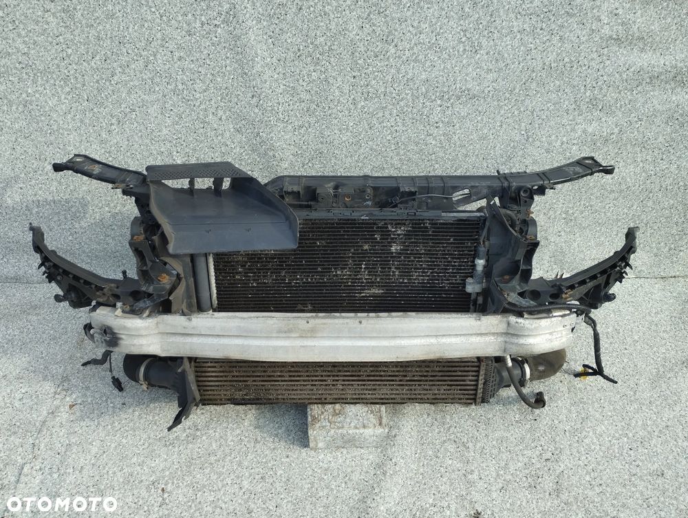 Audi A4 B8 07-11r pas przedni kompletny chłodnice 2.0 TDI - 2