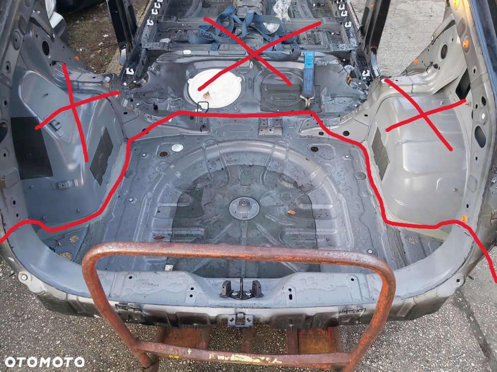 OMODA 5 E5 C5 pas tylny podłoga wanna tył - 1