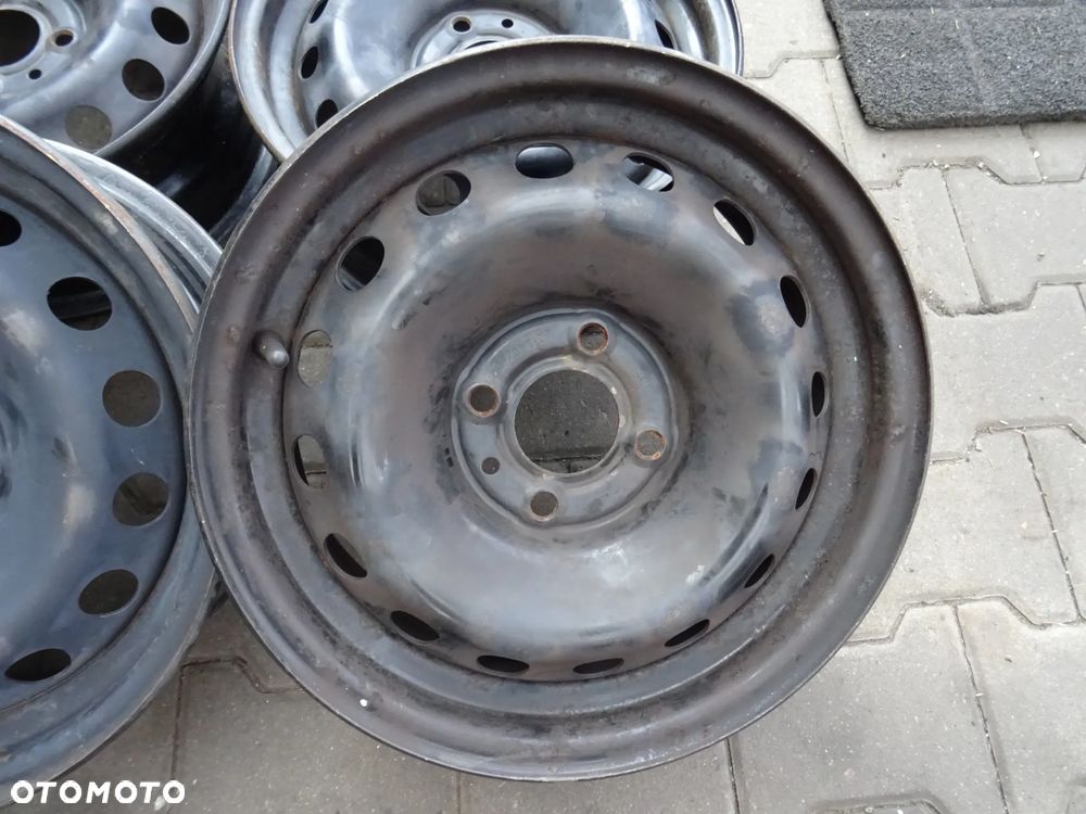 4x100x60 5,5Jx14 ET29 RENAULT stalowe felgi 14 - 3