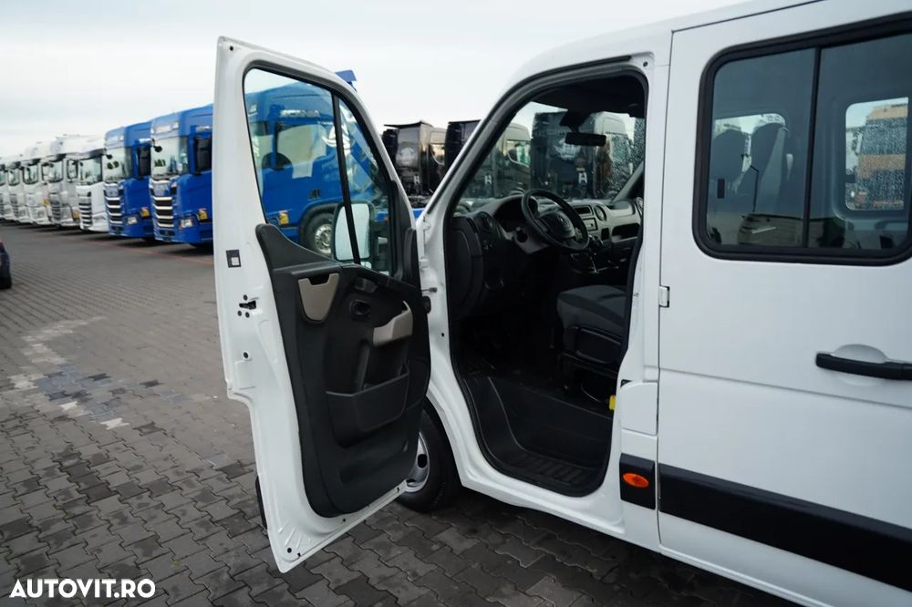 Renault MASTER / DCI 150 / BASCULATOR / CAMION CU TRACȚIE MIXĂ 7 LOCURI / MANUAL / DOUĂ RULOURI - 30