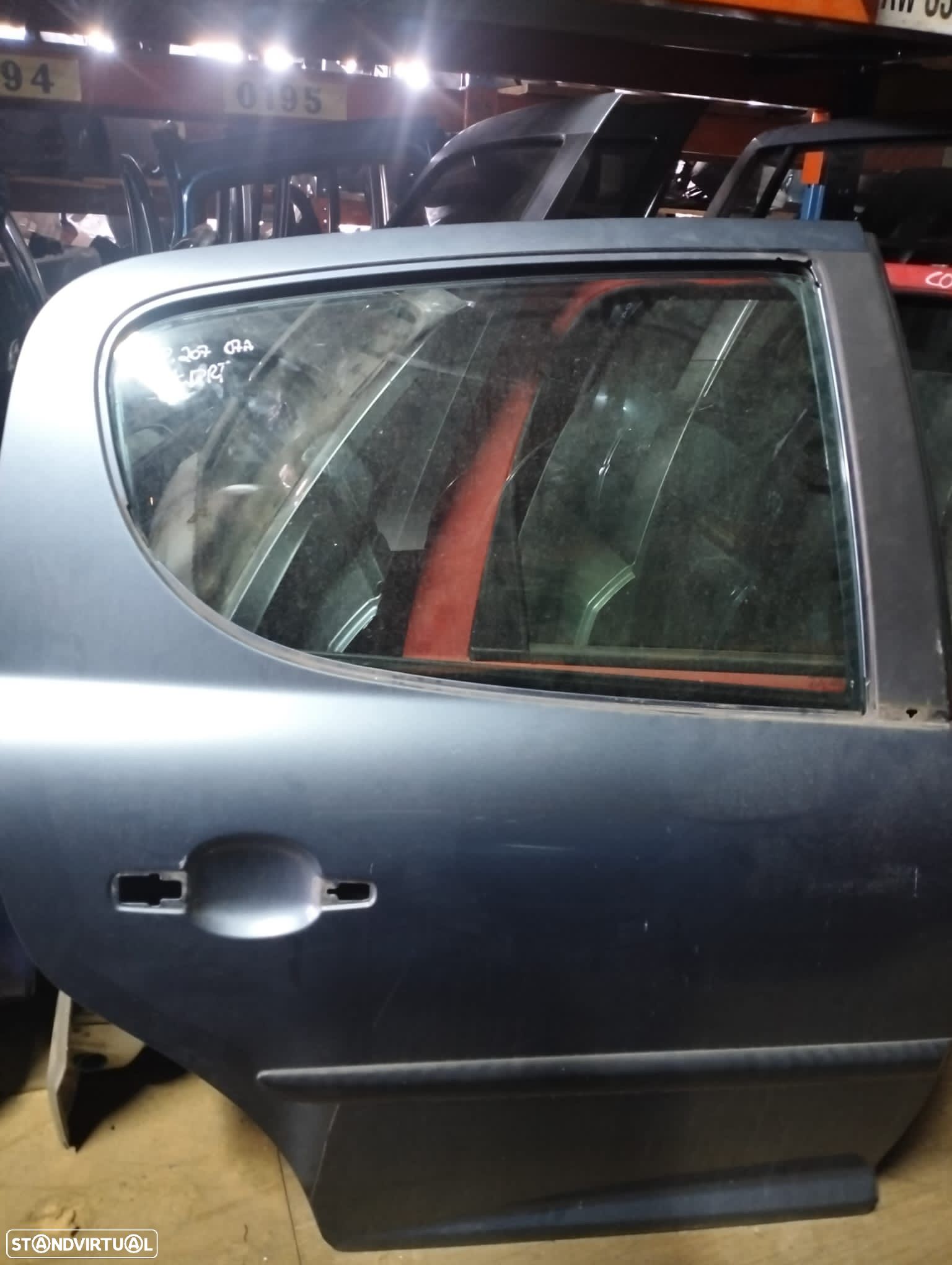 Porta traseira direita Peugeot 207 - 1