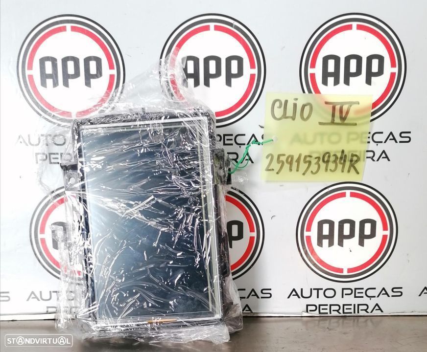 Display GPS Renault Clio 4, Captur referência 259153934R. - 1