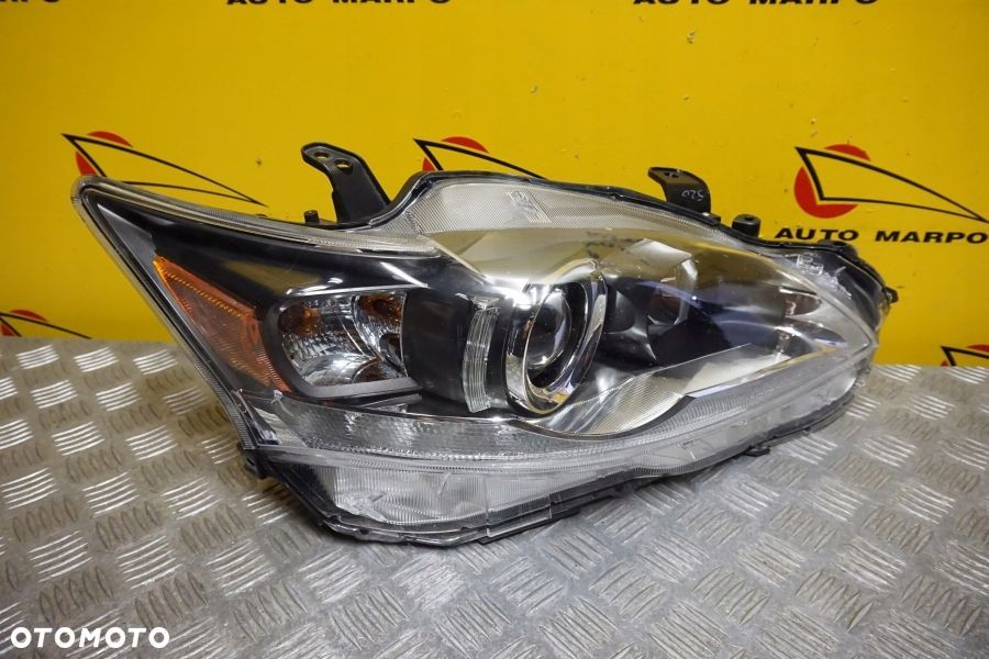 LEXUS CT CT200H 2010- REFLEKTOR LAMPA ZWYKŁA SOCZEWKOWA Z LED PRAWA USA - 5