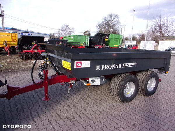 Pronar Przyczepa budowlana T679/4M - o ładowności 8,5 tony