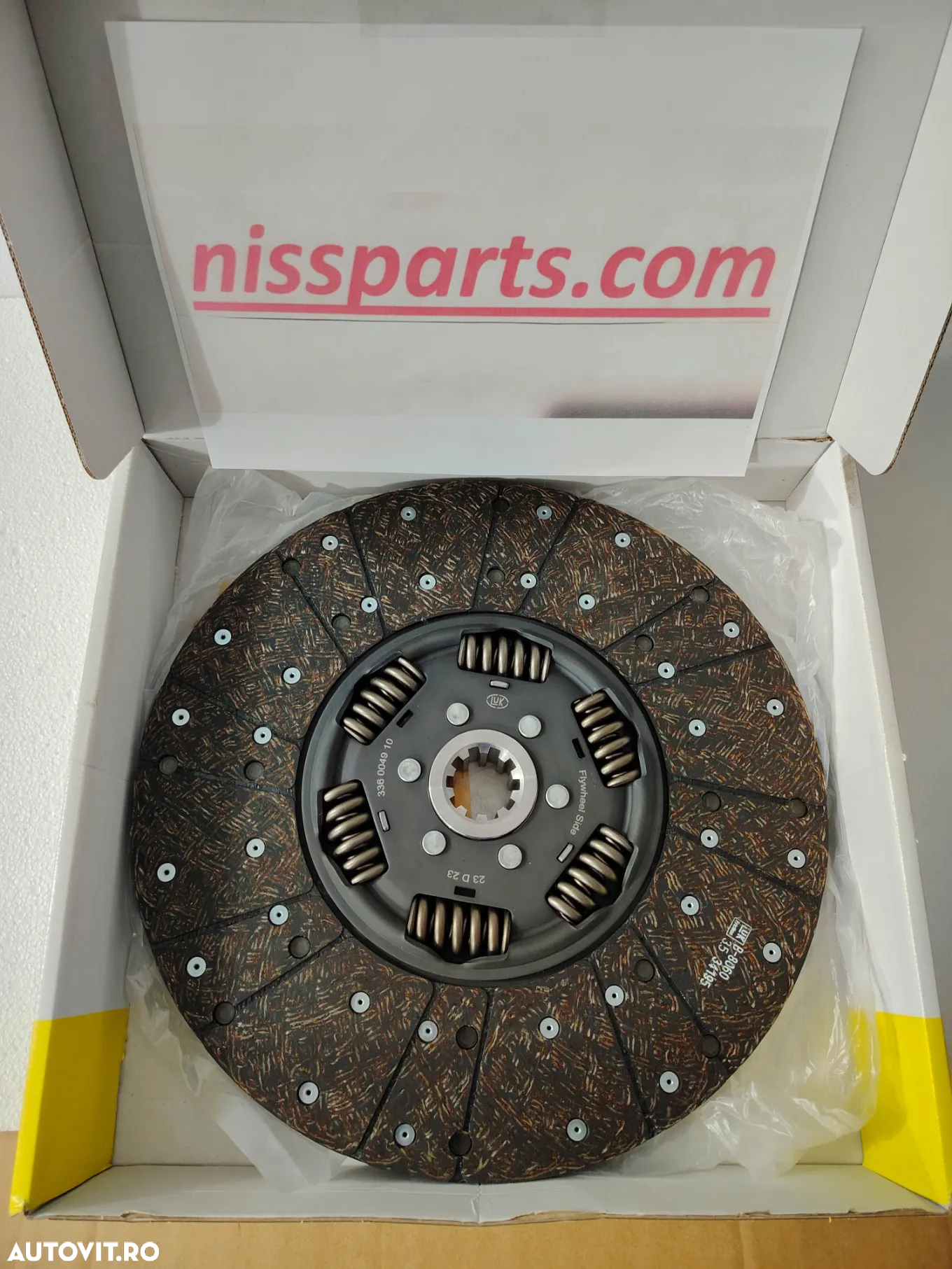 DISC AMBREIAJ LUK 362mm DAF LF 45; IVECO EUROCARGO I-III, EUROCARGO V; MAN L2000, M 2000 L, TGL I 06.93-  336004910 - 2