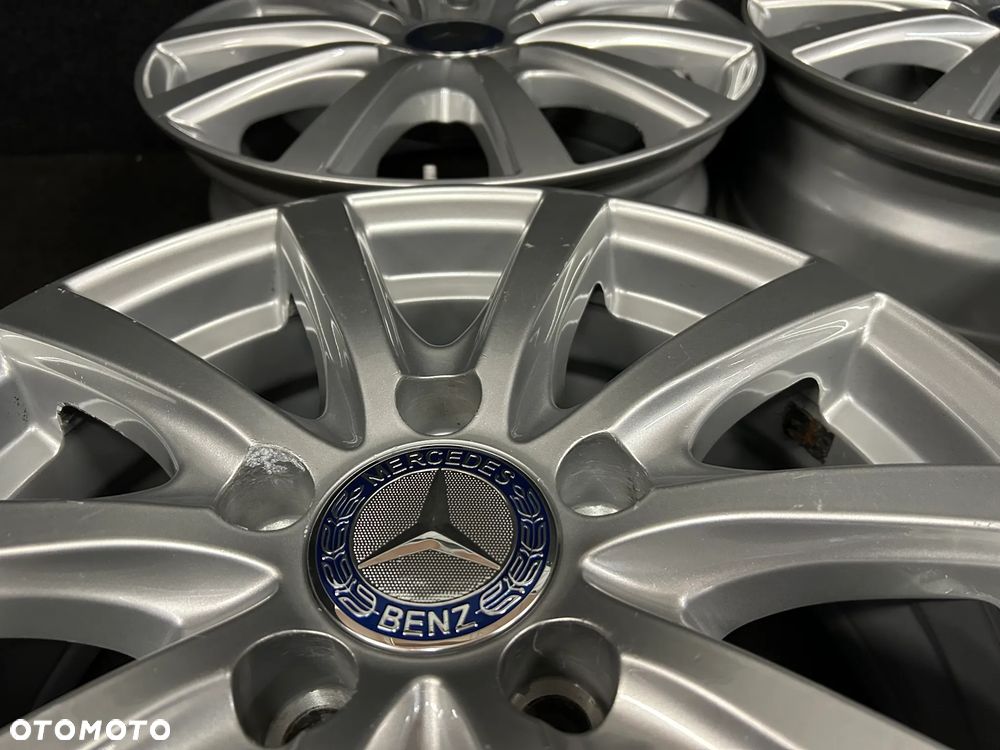 Alufelgi Mercedes A-Klasa W169, W176, B-Klasa W245, W246, Vito 16 cali 5x112 4szt. Łądne z czujnikami! - 8