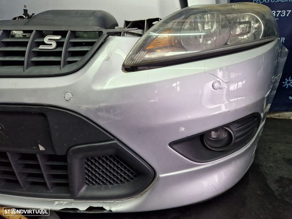 Frente completa usada FORD FOCUS II 2 FACELIFT ST LINE capot parachoques oticas radiadores guardalamas - 6