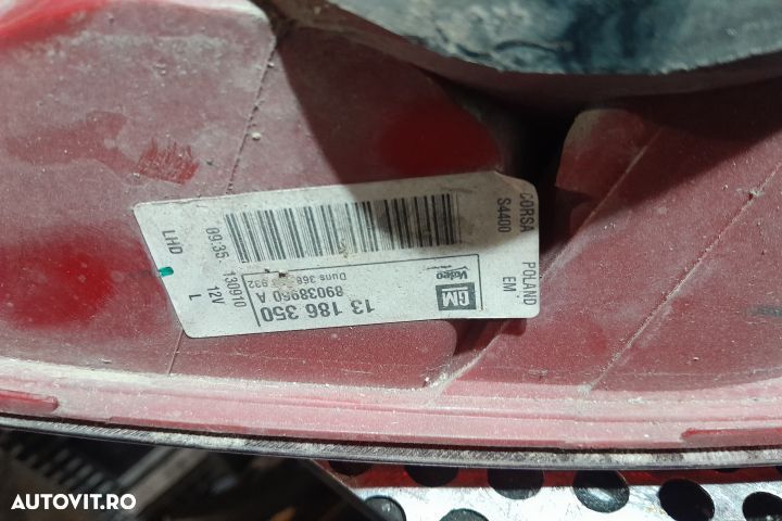 Lampa / Tripla stop stanga pe aripa 13186350 13186350 Opel Corsa D [2 - 4