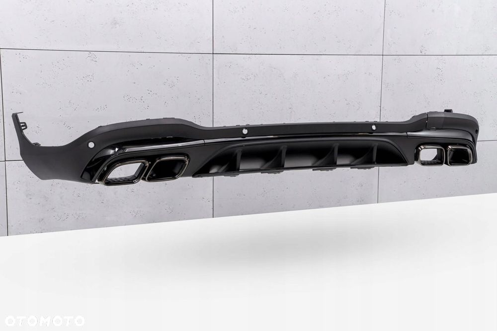 mercedes glc x253 2019-2022 dyfuzor tylny z pdc stylizujący na amg glc - 9