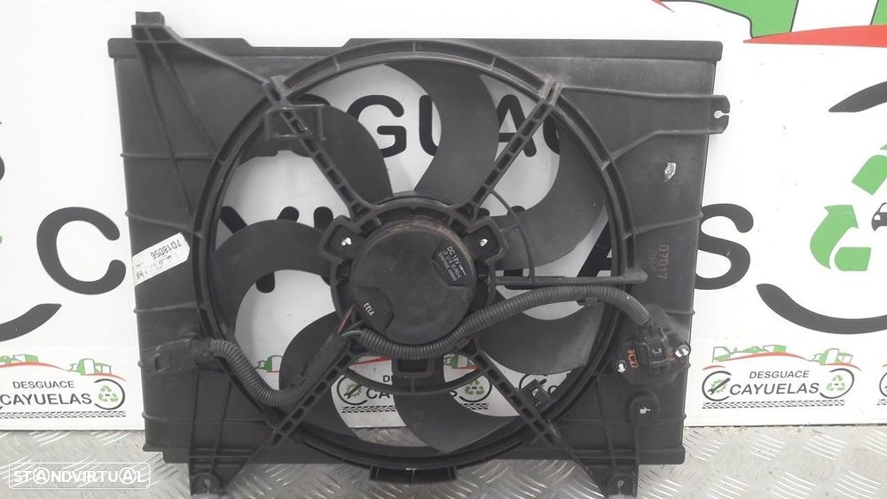 ELECTROVENTILADOR RADIADOR AR CONDICIONADO KIA CERATO SEDAN 2007 -25380XXXXX - 2