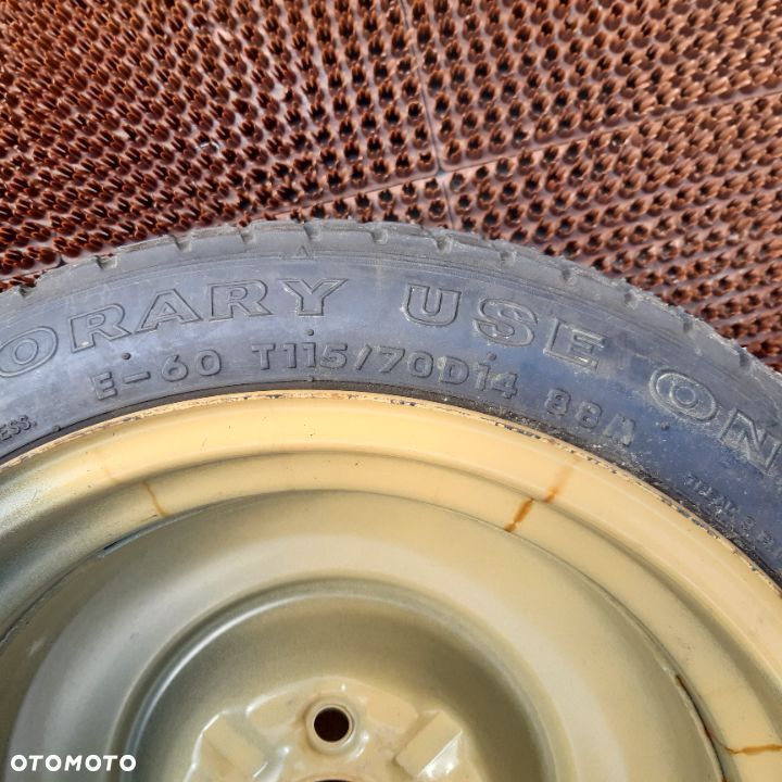 Koło dojazdowe T115 / 70 D14 - 3