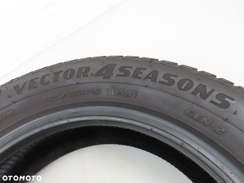 2x 175/65R15 OPONY CAŁOROCZNE UŻYWANE Goodyear Vector 4Seasons Gen-2 84H - 2