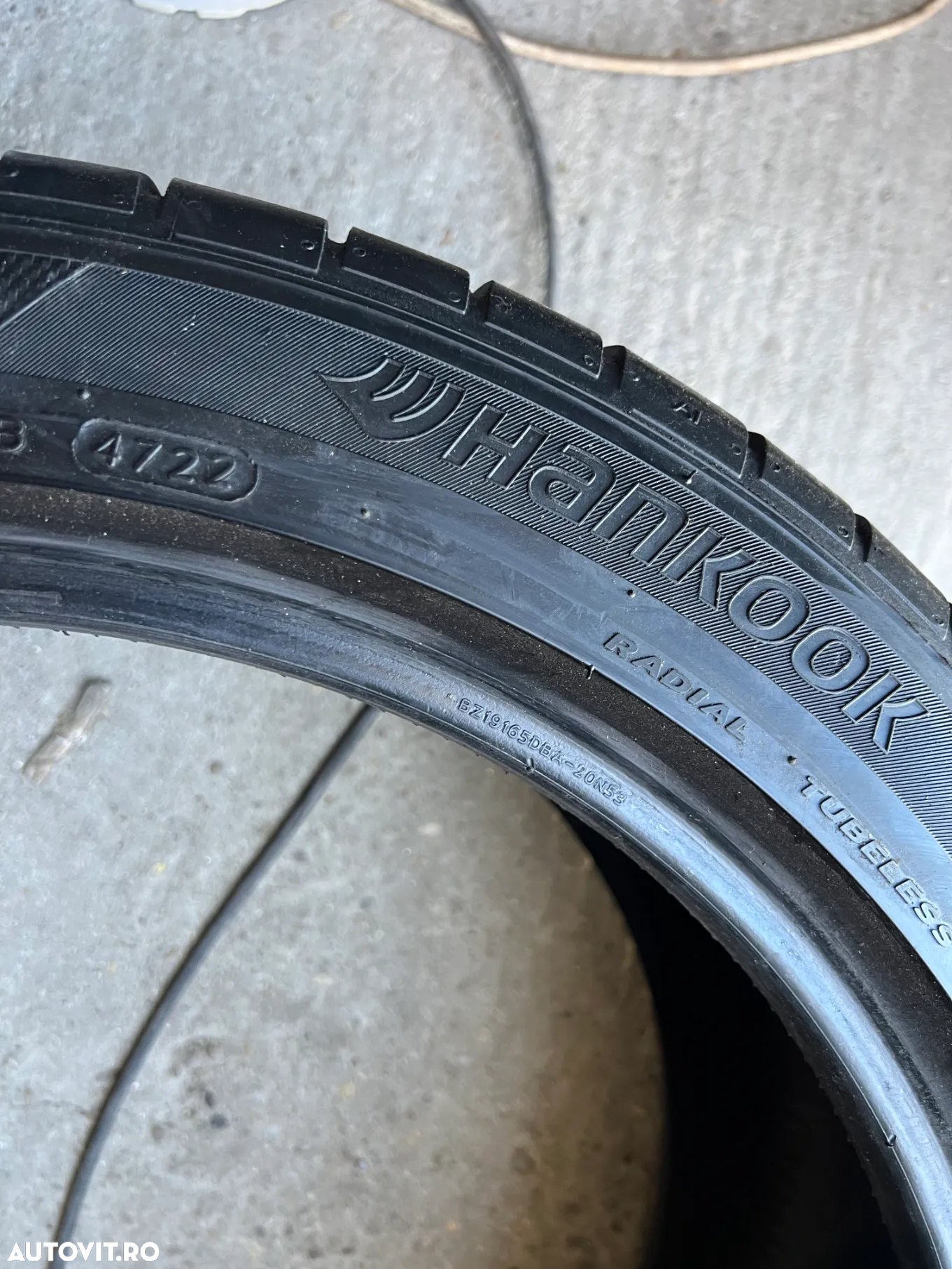 2 anvelope vara 275-40-19 hankook BMW F01 F02 BMW G11 BMW GT Mercedes W222 S class - 5