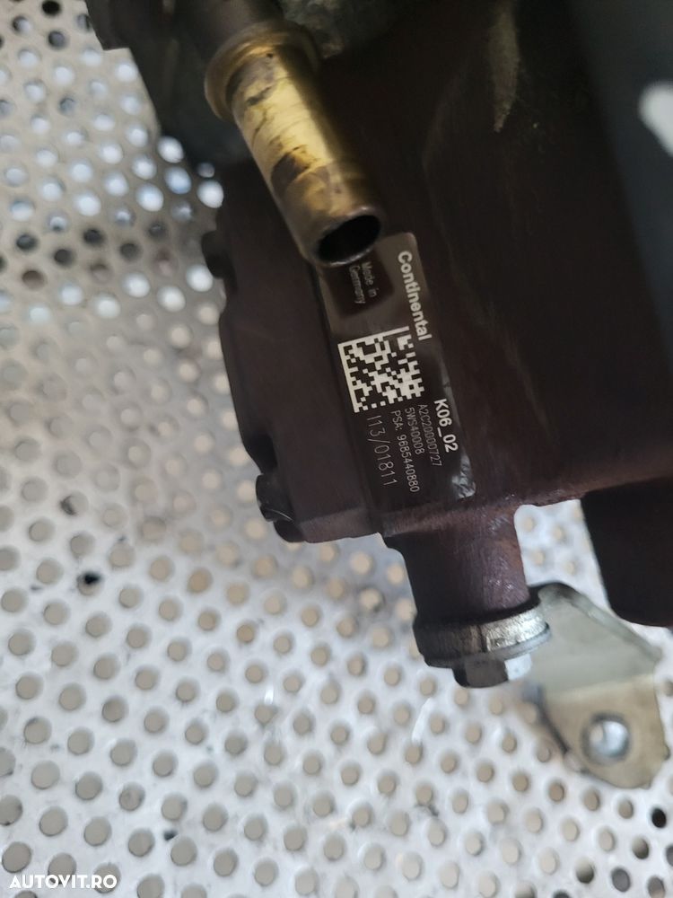 Pompa Inalta Presiune Ford Fiesta Fusion Citroen C1 C2 C3 C4 1.4 Tdci Cod  Factura Si Garantie - 6