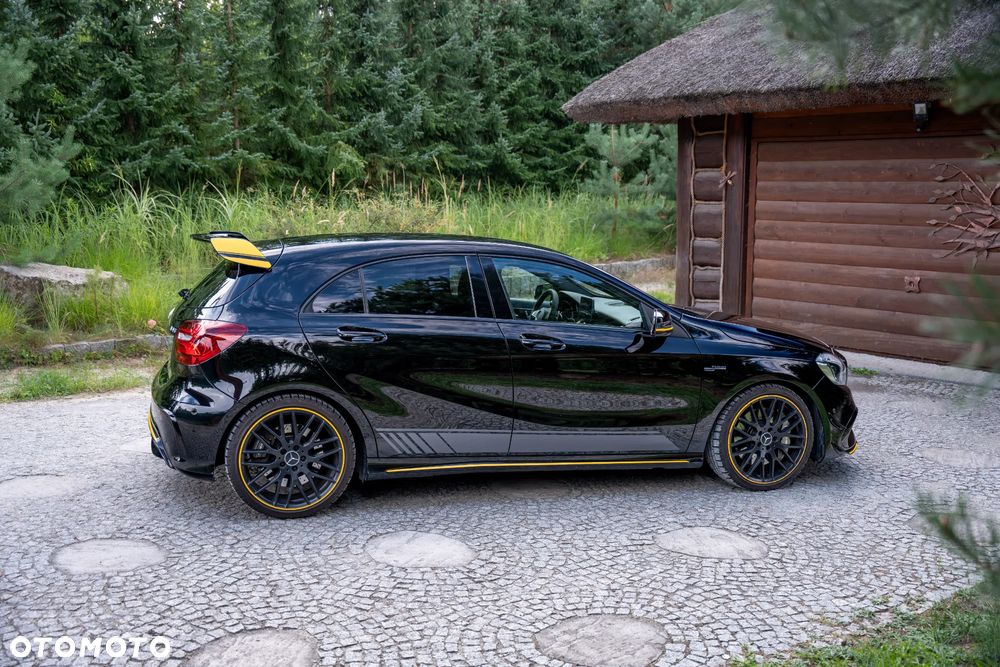 Mercedes-Benz Klasa A AMG 45 4Matic AMG Speedshift 7G-DCT Yellow Night Edition - 15