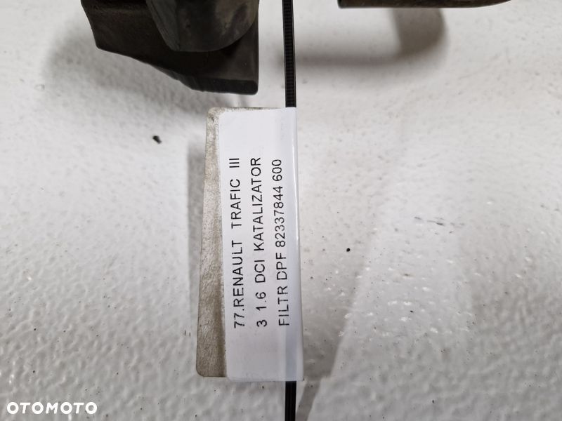 renault trafic iii 3 1.6 dci katalizator filtr dpf 82337844 - 2