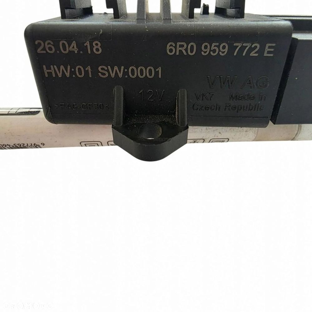 MODUŁ STEROWNIK PODGRZEWANIA FOTELI SKODA FABIA III MK3 OE 6R0959772E - 3