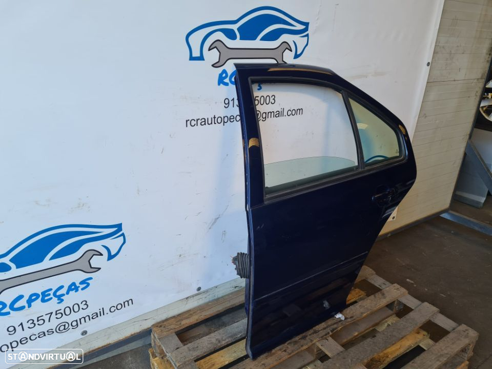 PORTA TRASEIRA TRÁS ESQUERDA VW VOLKSWAGEN BORA FECHO ELEVADOR MOTOR PUXADOR VIDRO - 2