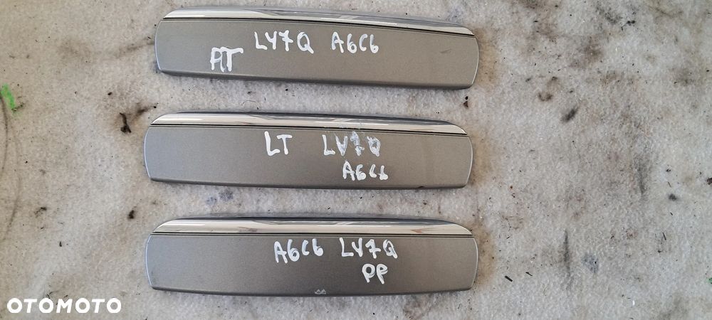Klamka Nakładka Osłona Klamki LY7Q Audi A6 C6 A3 8P - 1