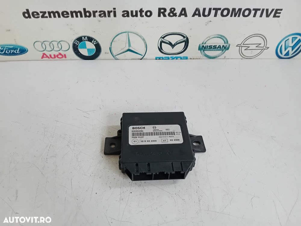 Modul Senzori Parcare Ford Galaxy 2 S-Max 2008-2015 Cod 0263004396 - 1
