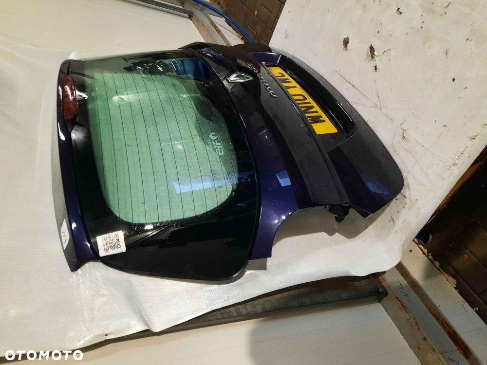 / KLAPA TYŁ TYLNA BAGAŻNIKA RENAULT MODUS LIFT FL FIOLET FIOLETOWA - 4