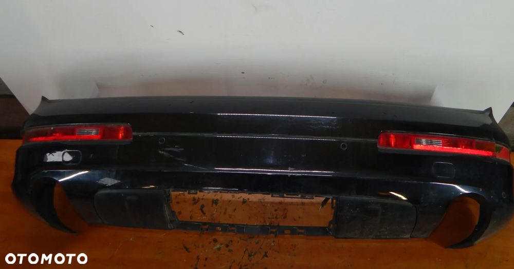 Zderzak tył AUDI Q7 4L s line 05-15 czarny LZ9Y Łuków części - 2