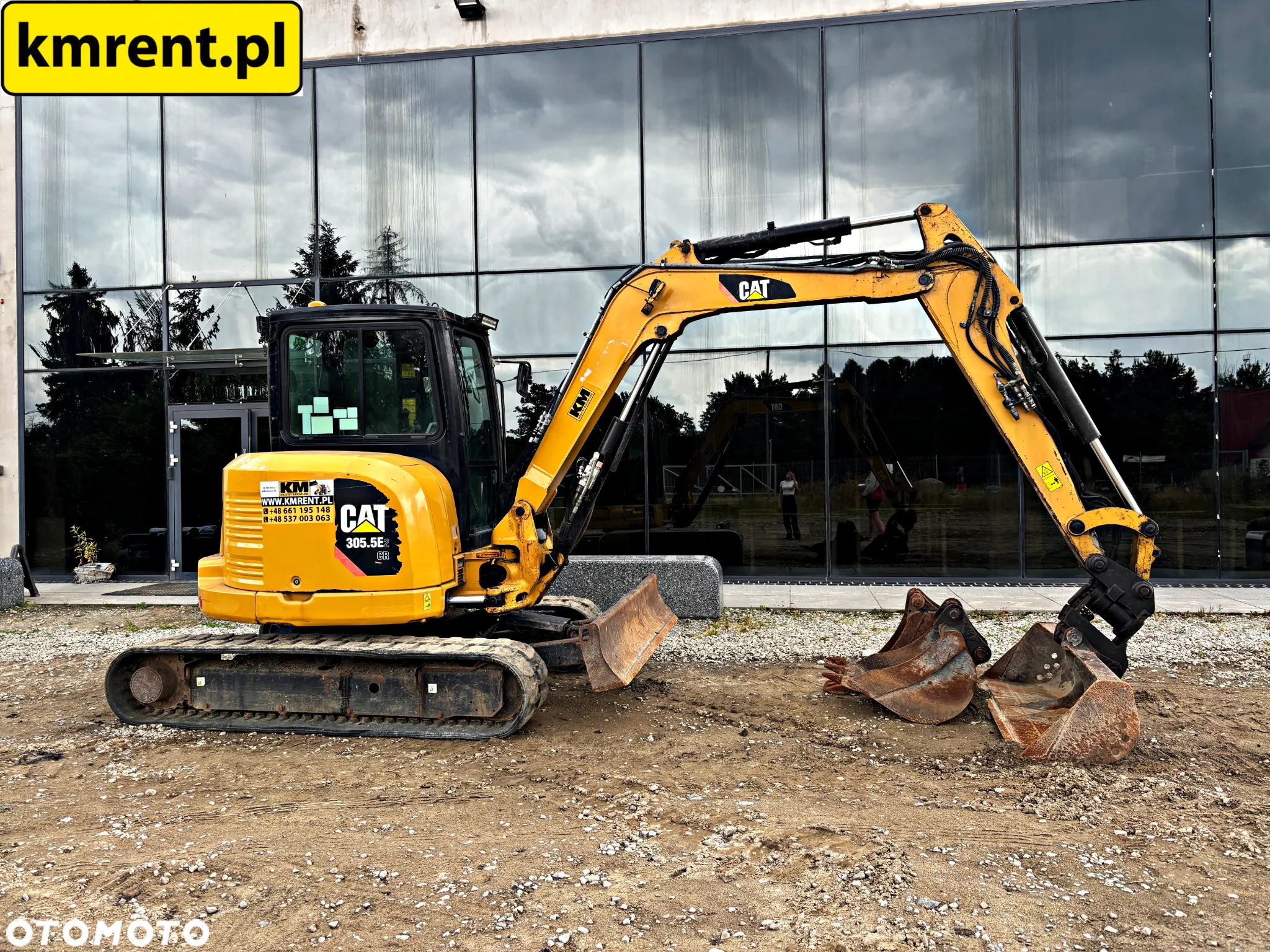 Caterpillar 305.5 MINI-KOPARKA POWERTILT 2016R. | JCB 8050 8060 48 VOLVO ECR 48 KOMATSU PC50 YANMAR VIO CAT 305 - 3