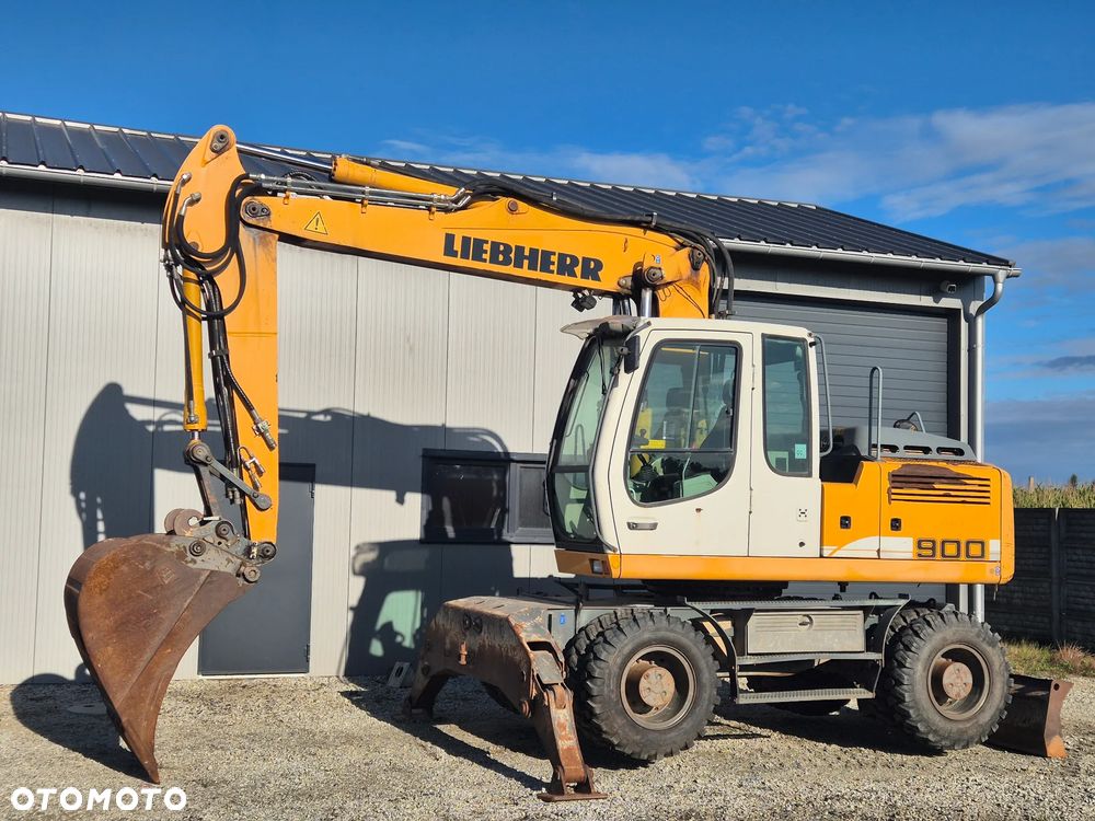 Liebherr A900 C 2010 ROK, Z NIEMIEC, PŁUG, PODPORY, SUPER STAN / 314 / 316 / 904 / 914 / 916 / 918 / 920 - 2