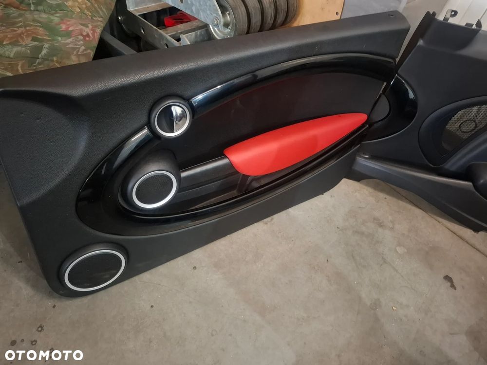 Fotele przód grzane tył boczki komplet Mini Cooper R56 2012 rok - 4
