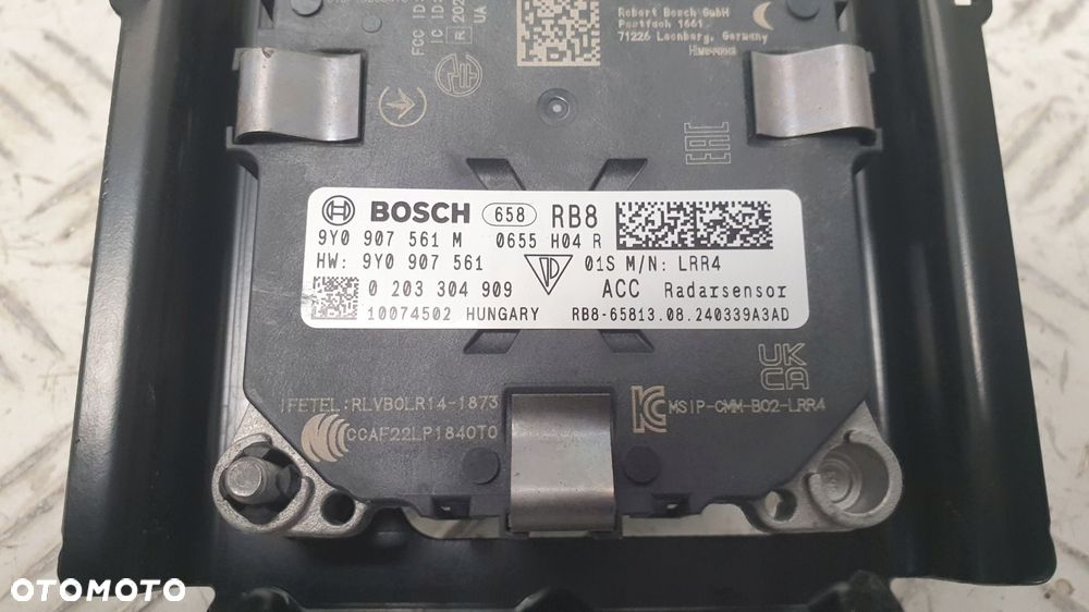 radar sensor distronic porsche cayenne 9y0907561m - 7