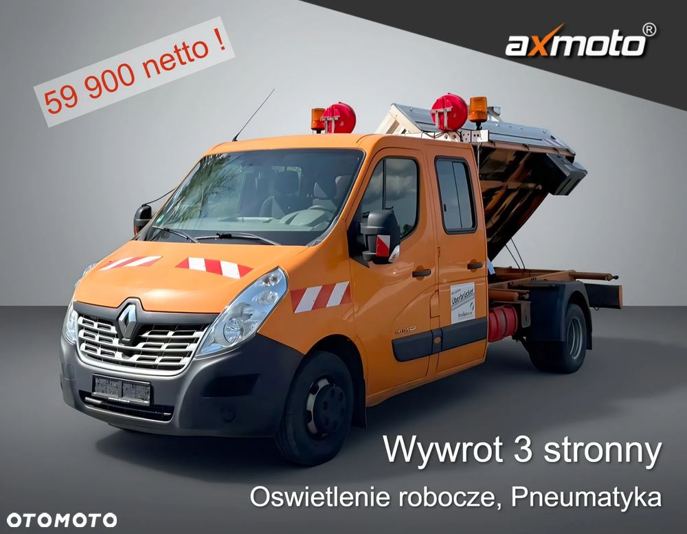 Renault Master Wywrotka 3 stronna _ Webasto _ Pneumatyczne zawieszenie _ Kilma _ - 1