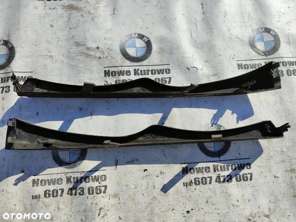 BMW E46 Sedan Kombi Lifting brewka listwa pod lampę lewa prawa Black Sapphire 475/9 - 6