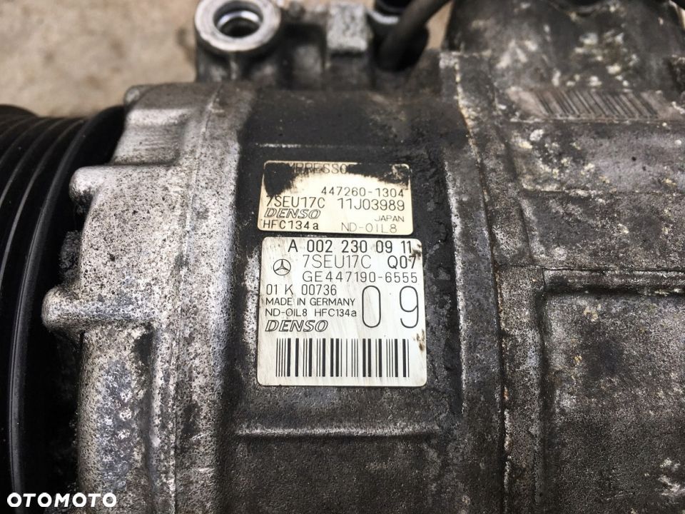 kompresor sprezarka klimy mercedes w221 w216 v12 - 2