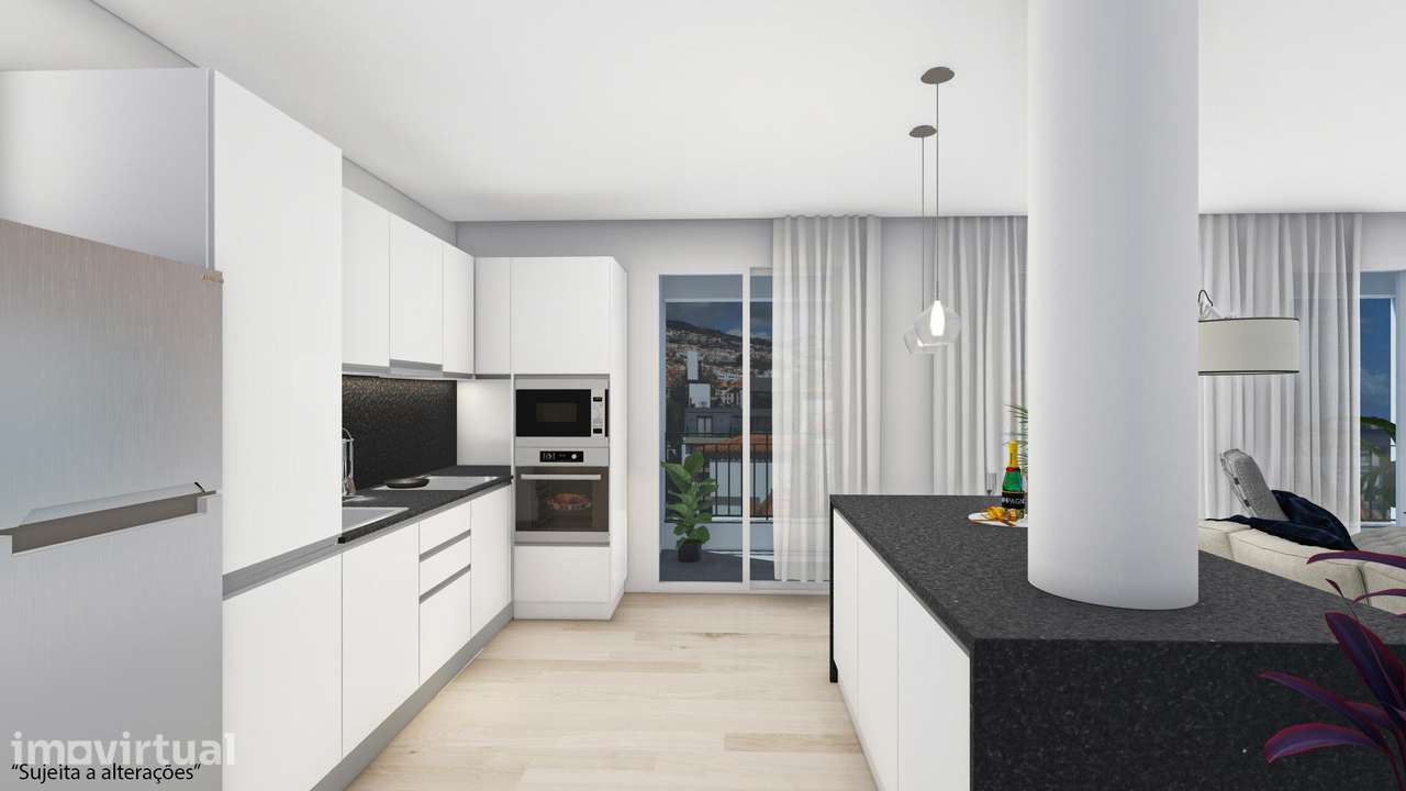 Apartamento T3+1 no centro de Funchal! - Grande imagem: 3/7