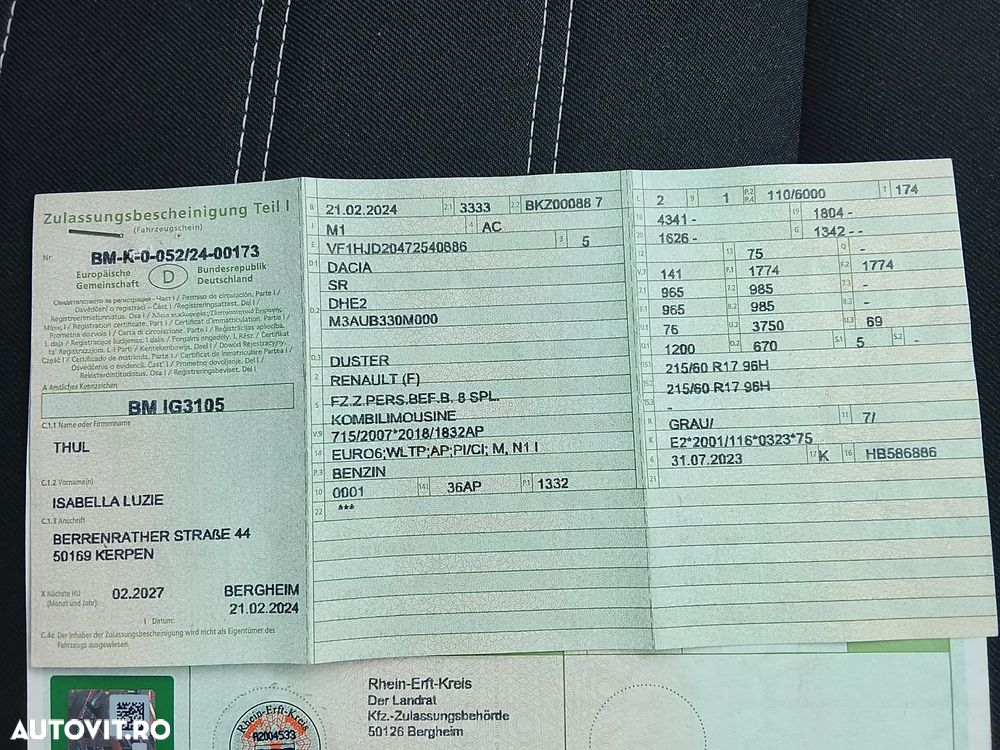 Dacia Duster TCe 150 EDC 2WD Sondermodell Extreme - 8