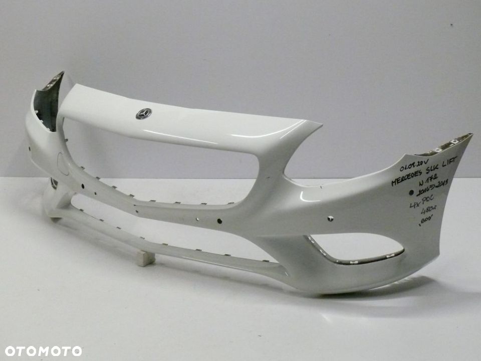 ZDERZAK PRZEDNI MERCEDES SLK W172 2016 2019 LIFT PDC - 3