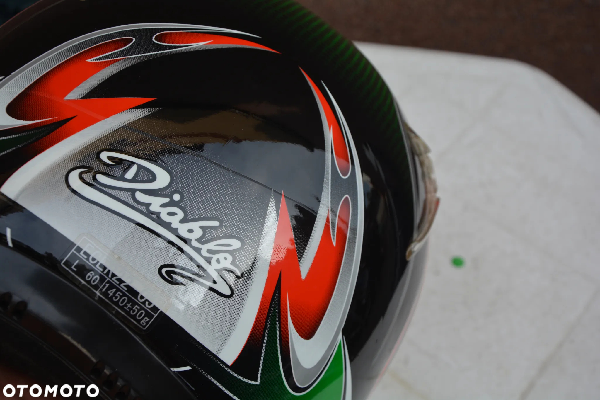 Kask Firmy Diablo rozmiar L Nowy - 5