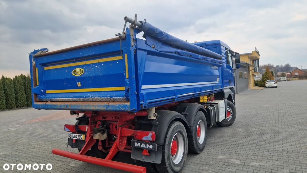 MAN TGS 26.460 Meiller kipper z Niemiec - 30