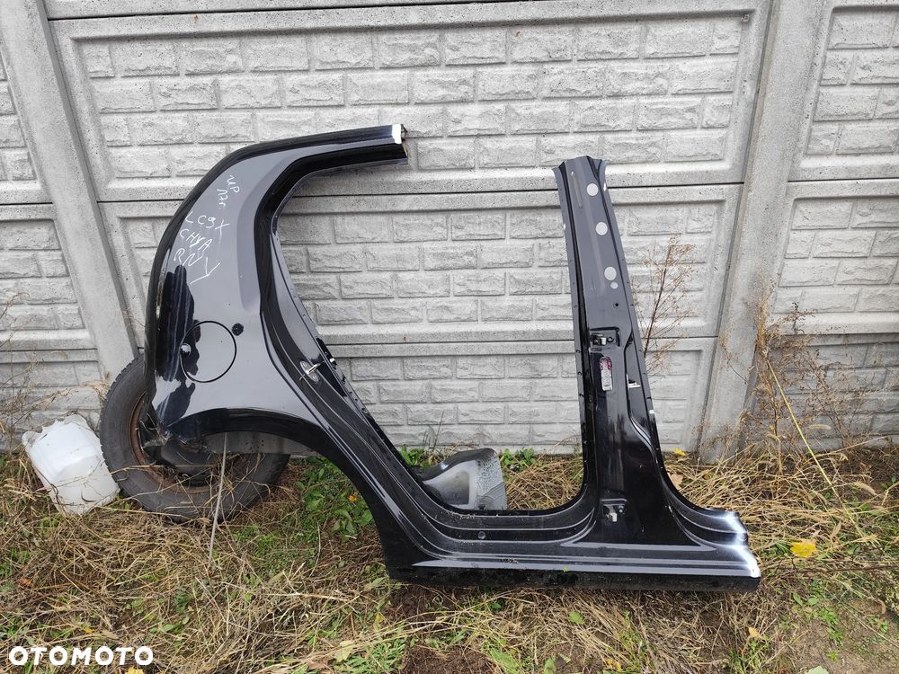 VW UP UP! 5D ĆWIARTKA TYŁ PRAWA BŁOTNIK PRÓG SŁUPEK PRAWY TYLNY - 1
