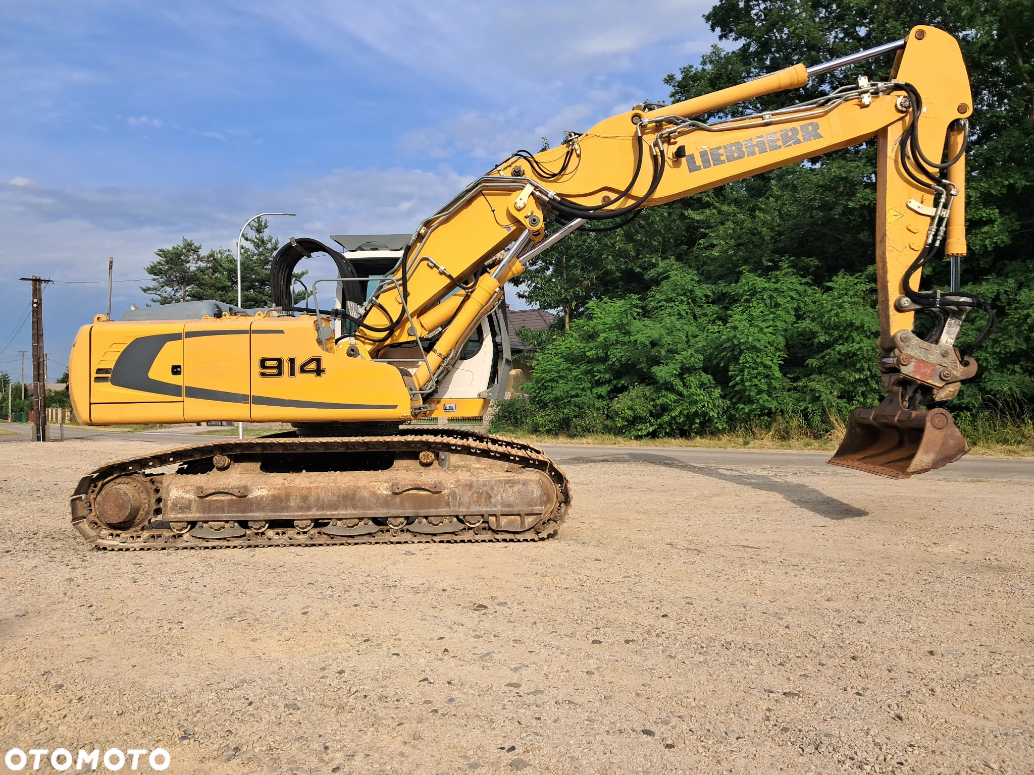 Liebherr R914C   Koparka Gąsienicowa Likufix - 5