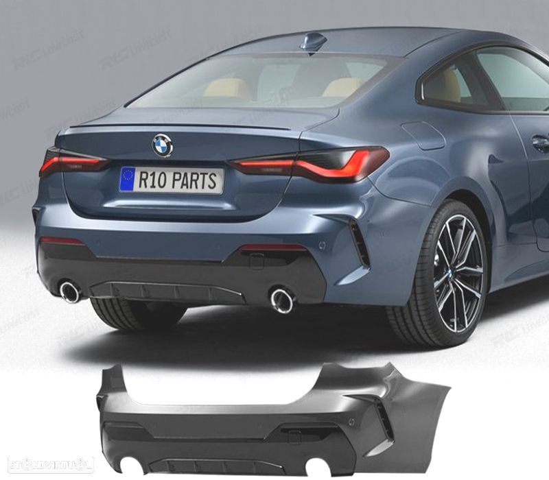 PARA-CHOQUES TRASEIRO BMW G22 G23 20-24 LOOK M 430I PDC PARK ASSIST - 1