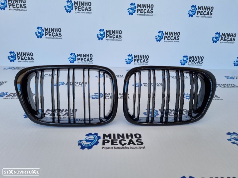 Grelhas Frontais BMW (E39) Dupla Lâmina - 1