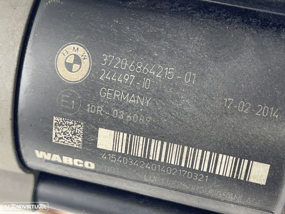 Compressor da Suspensão Pneumática BMW 7 (F01, F02, F03, F04) 740 d REF. 3720686... - 5