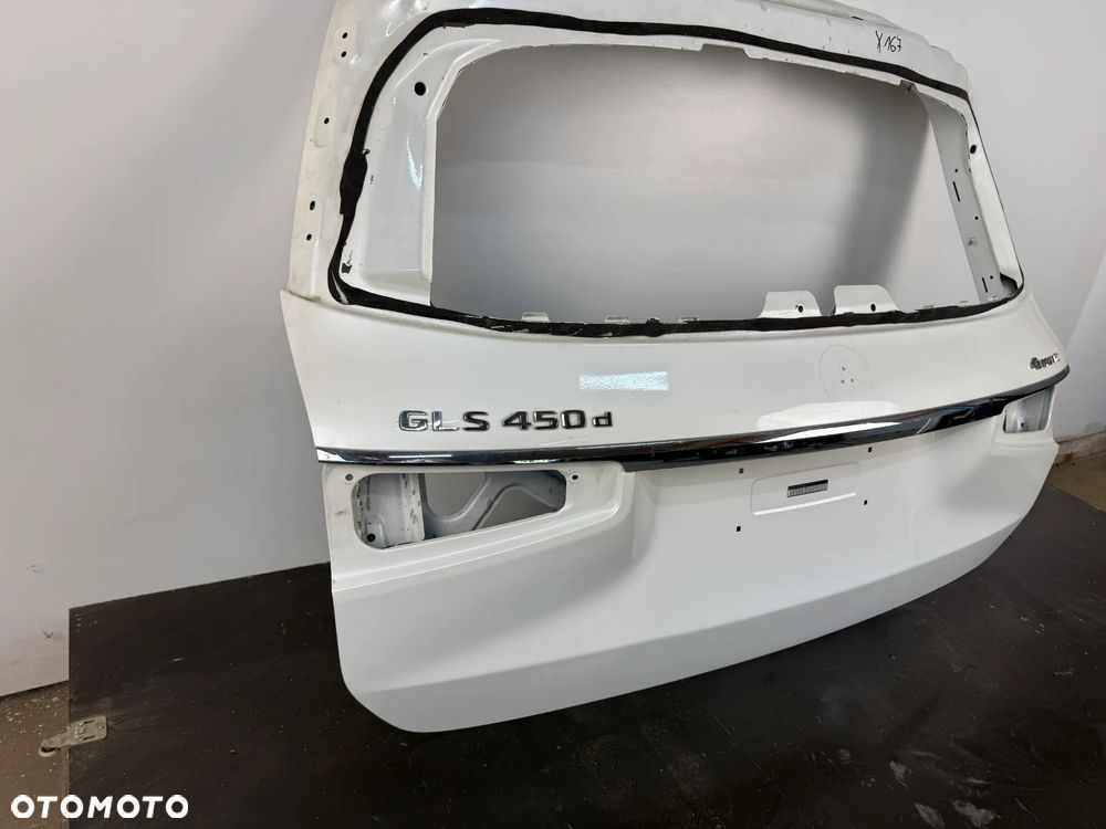 Klapa bagażnika Tył Mercedes-Benz GLS X167 A167 W167 A1677405300 - 3