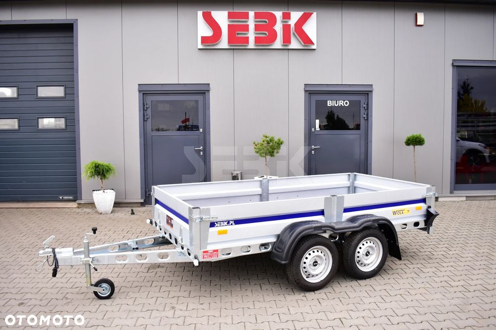 Wiola Mocna przyczepa lekka SILEZIA PLUS MAX 302 x 152 cm. DMC. 750 kg. DOSTAWA!! - 1