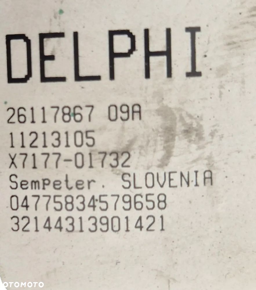 KOLUMNA WSPOMAGANIE ELEKTRYCZNE KRZYŻAK  OPEL CORSA D 26126352 2611786709A - 9