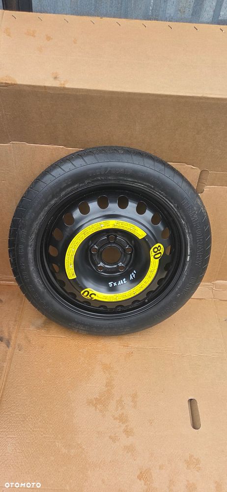 Koło dojazdowe zapasowe Audi A4 B6 B7 5X112 17" - 6