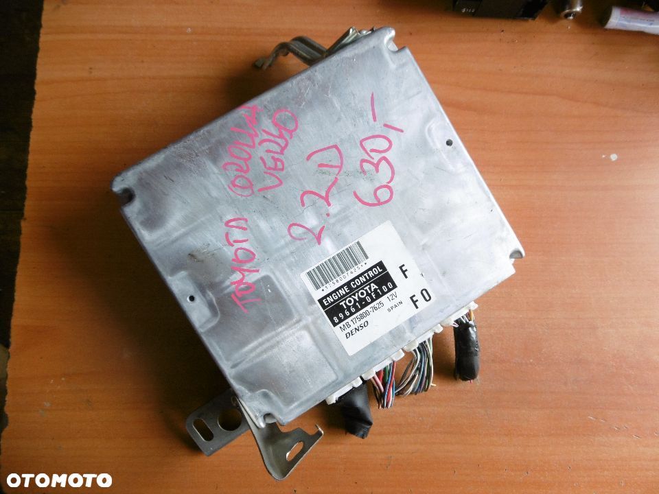 KOMPUTER SILNIKA TOYOTA COROLLA VERSO D4D 89661-0F100F - 1